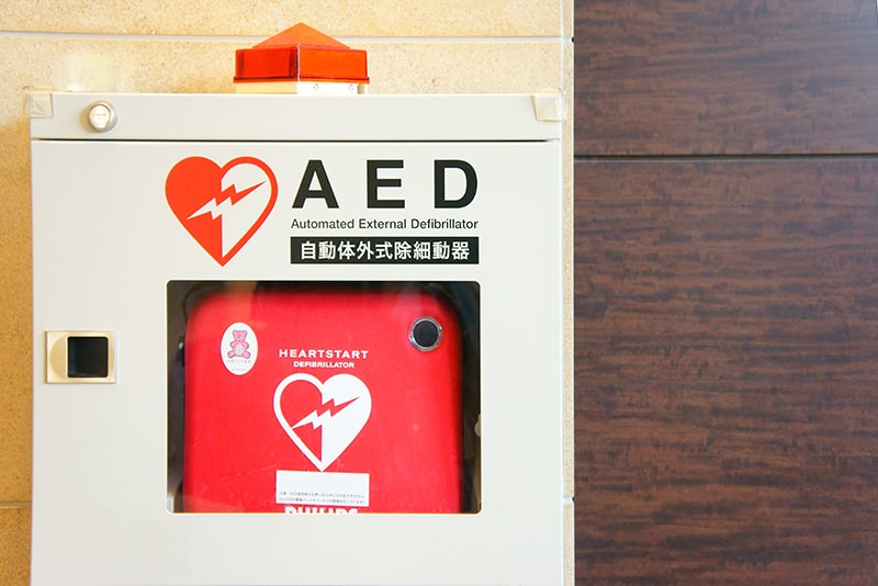 AED・救急薬剤など